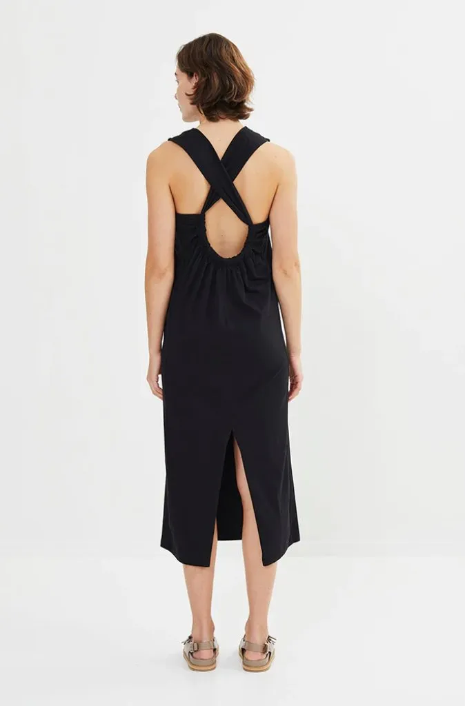 Rabens Saloner Eivor Dress in Black