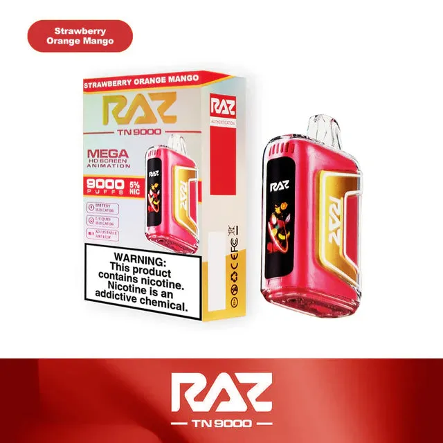 RAZ TN9000 Disposable Device – 9000 Puffs