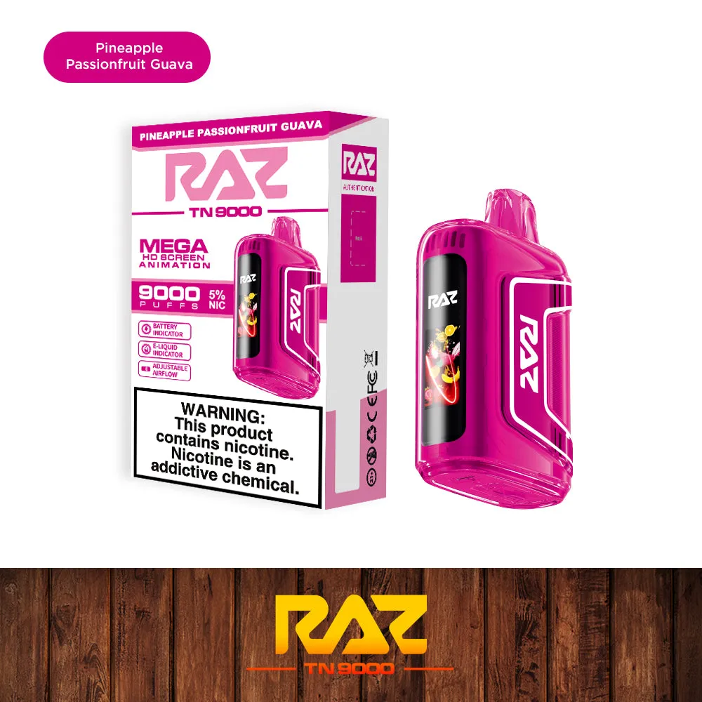 RAZ TN9000 Disposable Device – 9000 Puffs