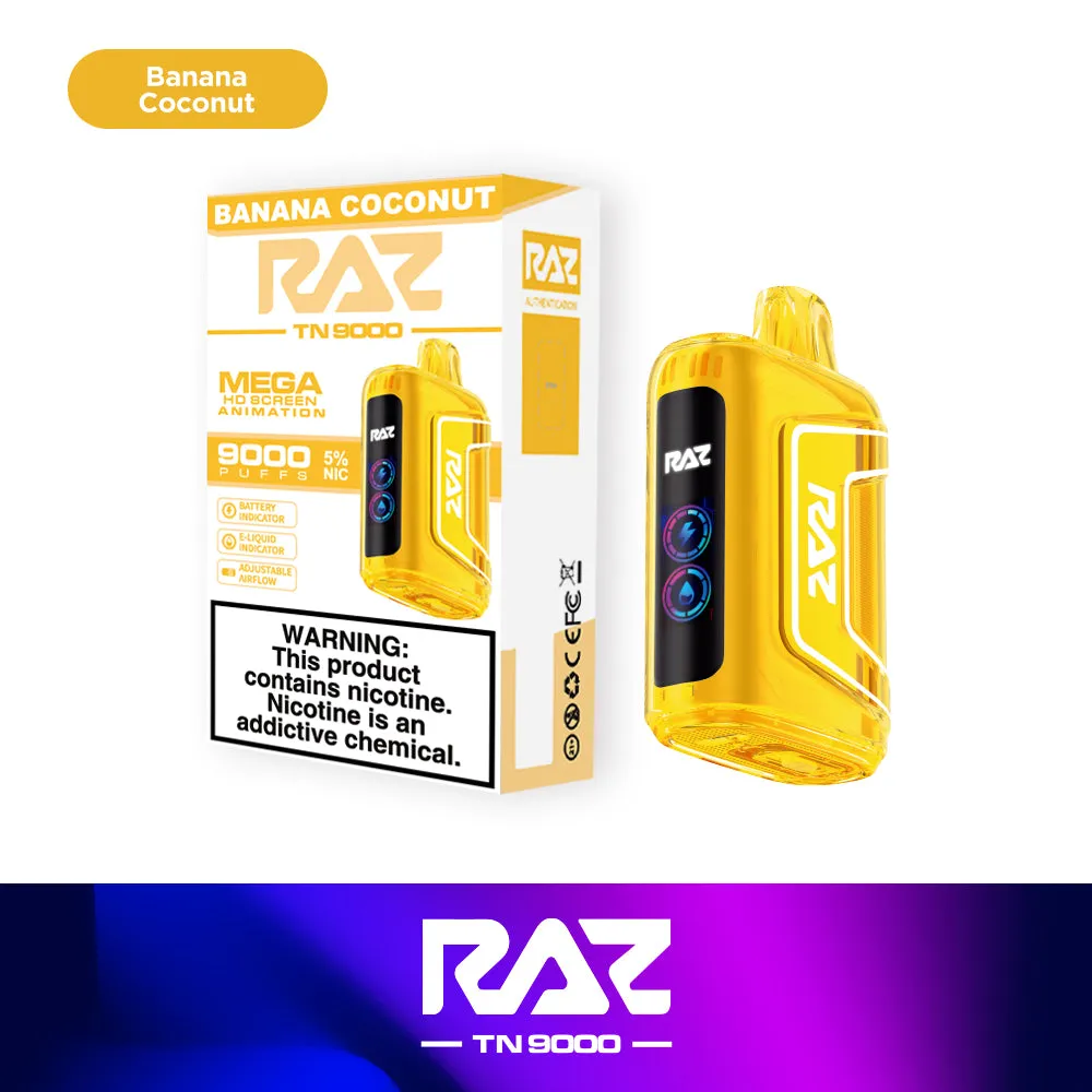 RAZ TN9000 Disposable Device – 9000 Puffs