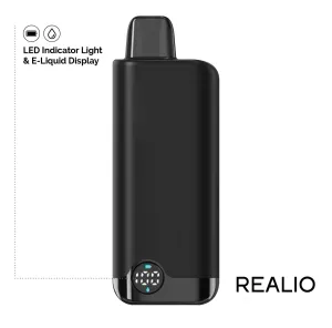 REALIO Tobacco-5000 REAL Puffs-USA Made Flavor | Rechargeable