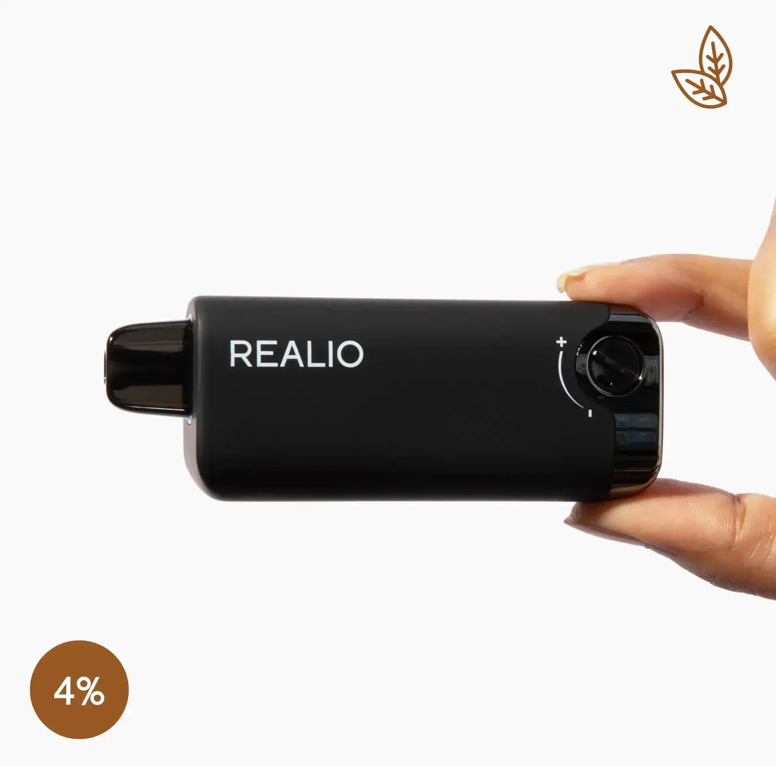 REALIO Tobacco-5000 REAL Puffs-USA Made Flavor | Rechargeable