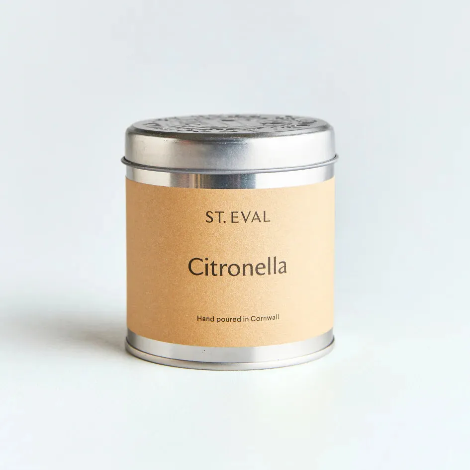 Scented Candle in Tin from St Eval Candle Company - Various Fragrances