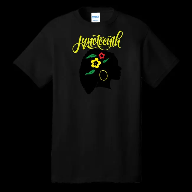 Silhouette of Life Unisex Juneteenth T-shirt - Ships from The US