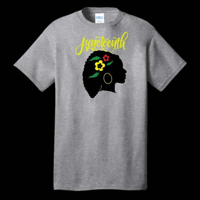 Silhouette of Life Unisex Juneteenth T-shirt - Ships from The US