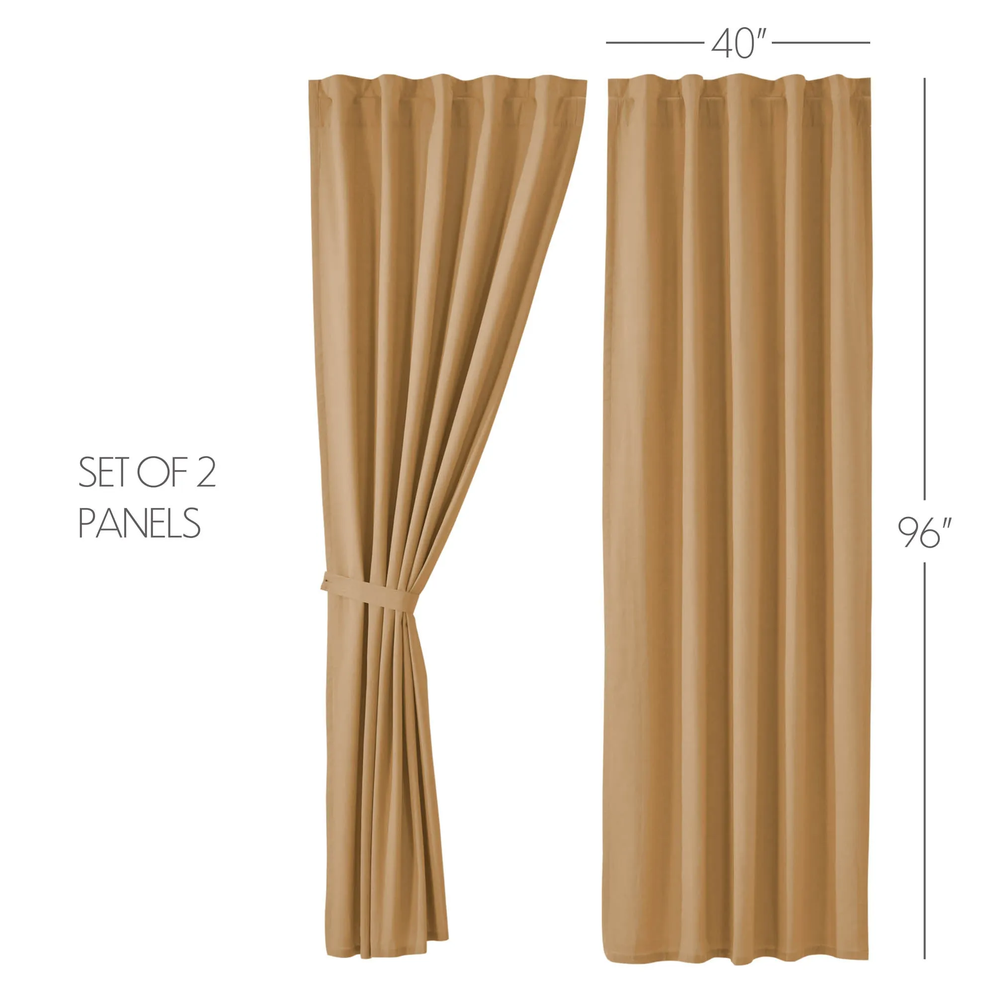 Simple Life Flax Panel Set of 2