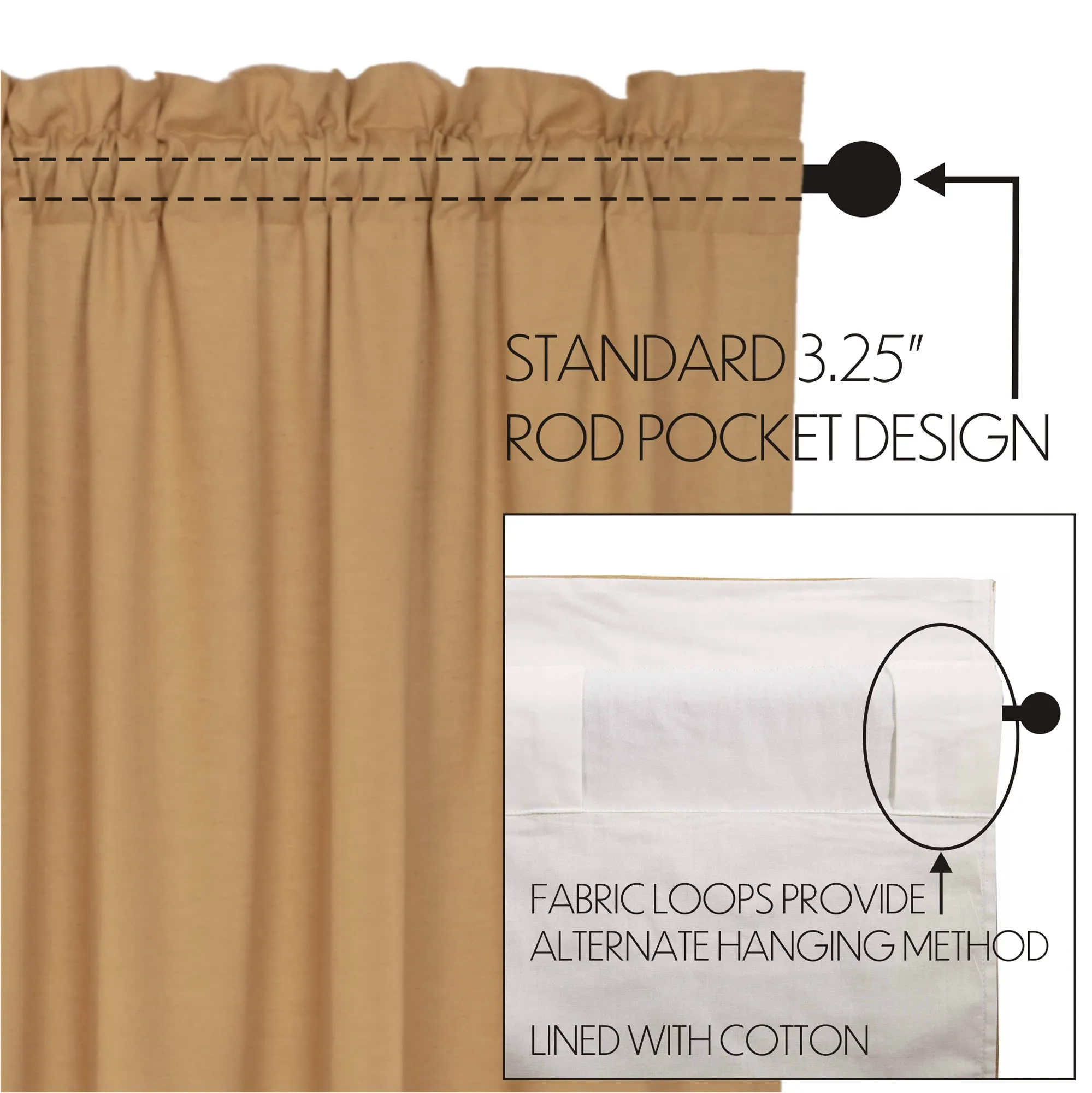 Simple Life Flax Panel Set of 2