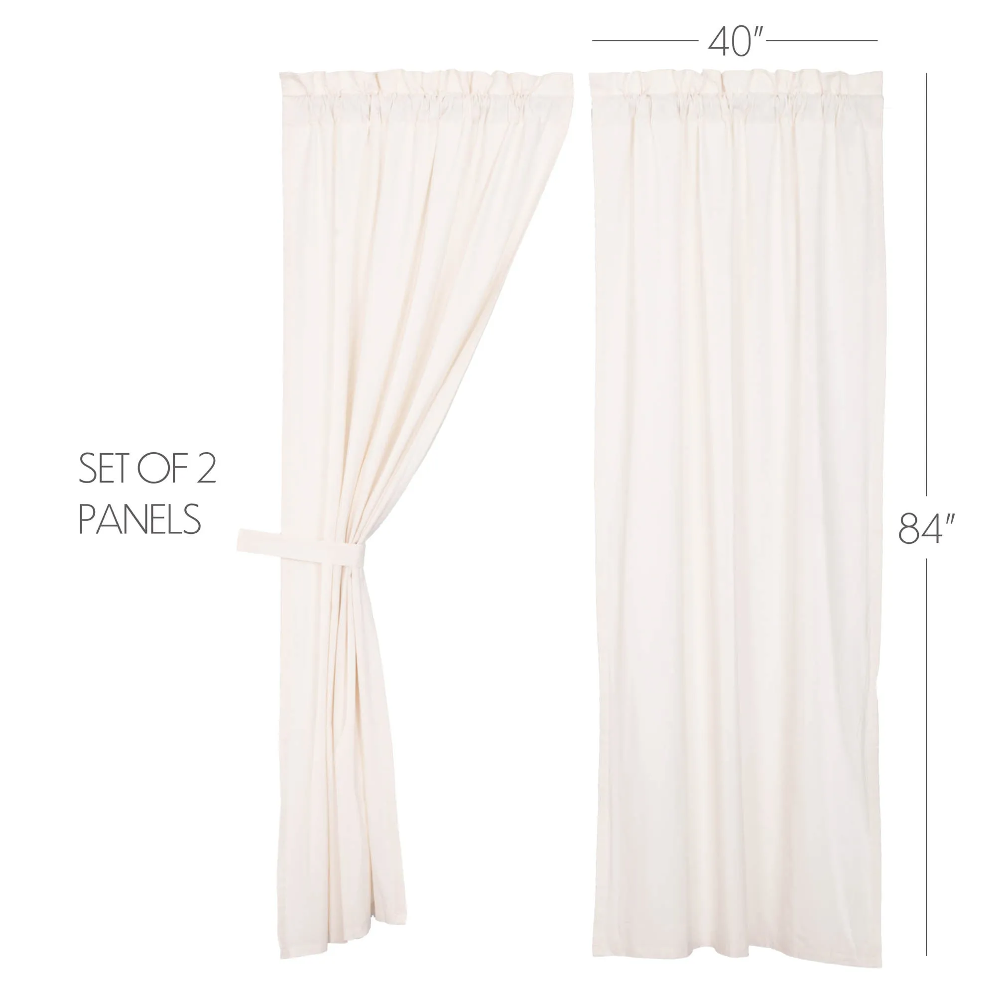 Simple Life Flax Panel Set of 2