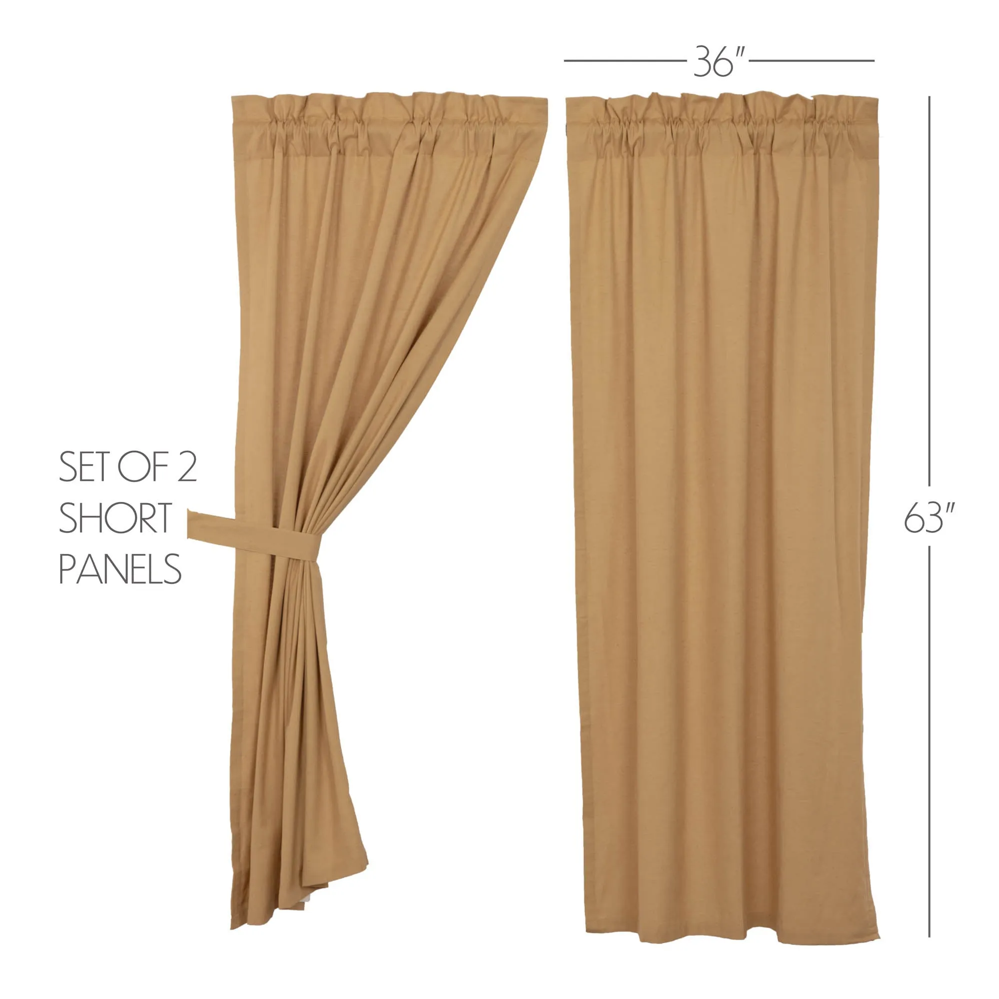 Simple Life Flax Panel Set of 2