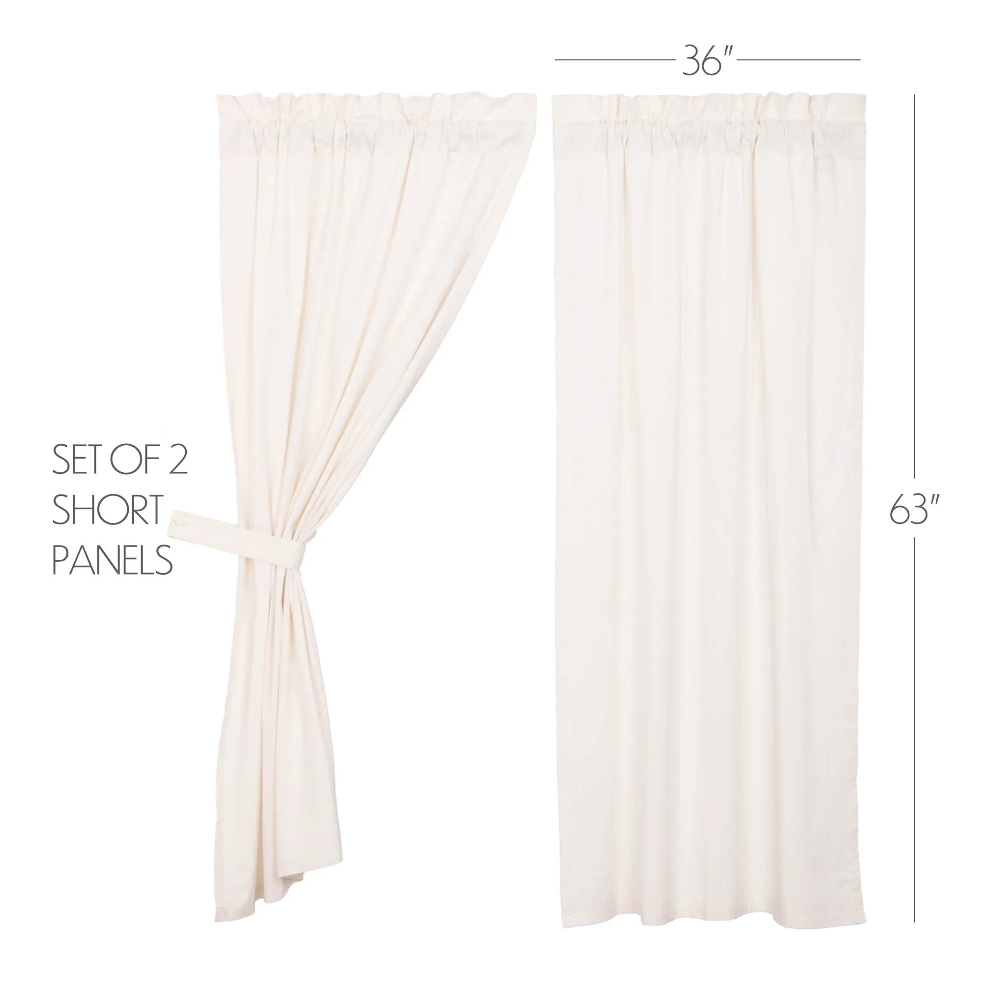 Simple Life Flax Panel Set of 2