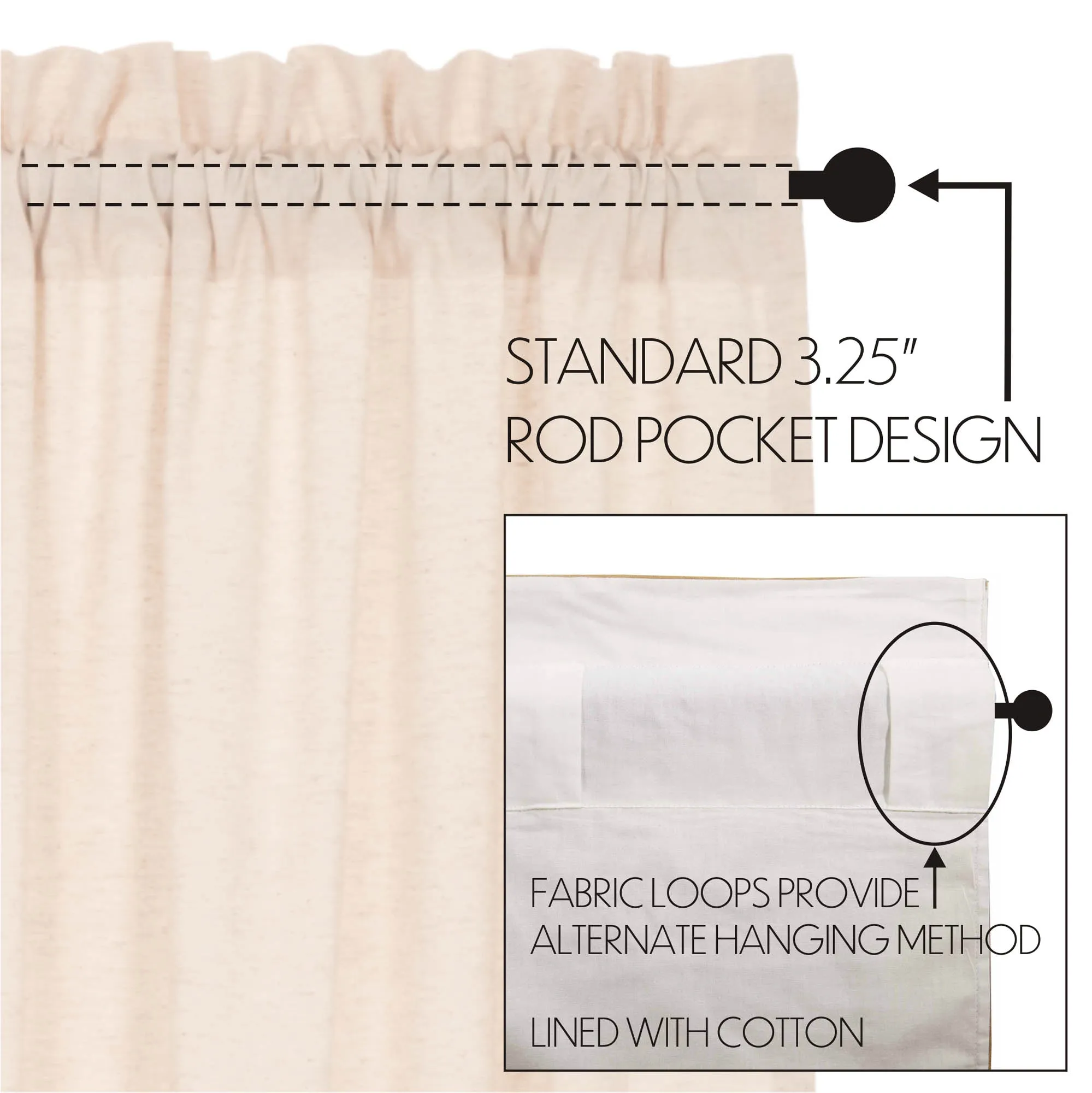 Simple Life Flax Panel Set of 2