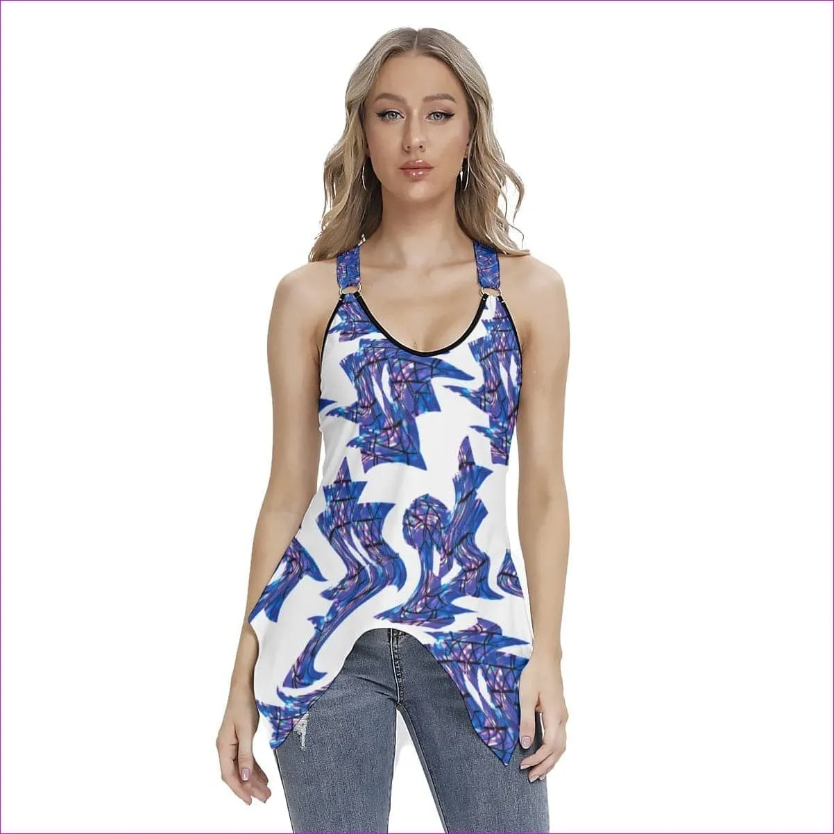 Skewed Women's Skinny Sport Tank Top