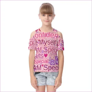 Speak-Over Kids Cold Shoulder T-shirt