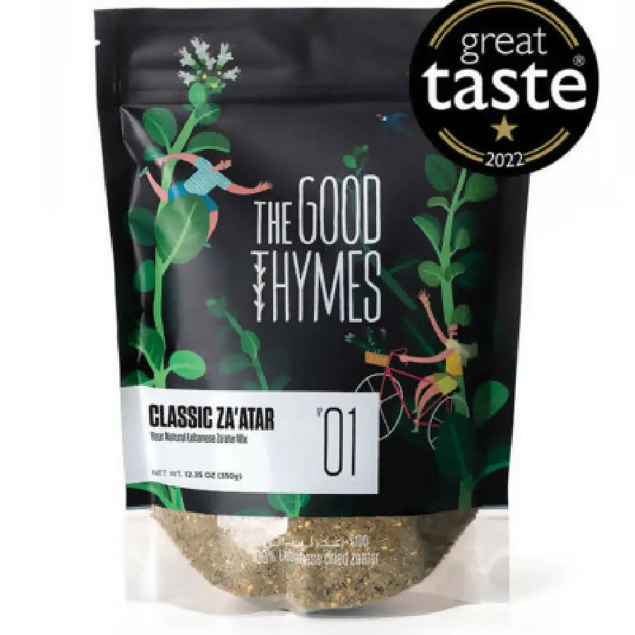 The Good Thymes 100% Fresh "Classic Za'atar Mix" Bag 350G