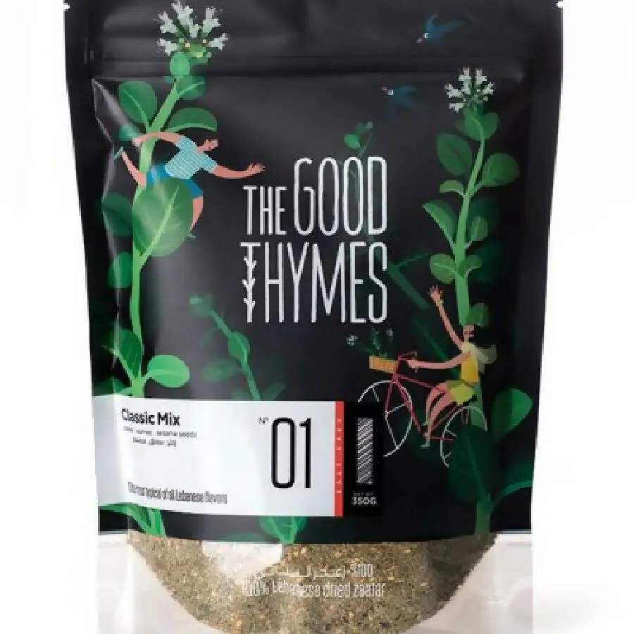 The Good Thymes 100% Fresh "Classic Za'atar Mix" Bag 350G