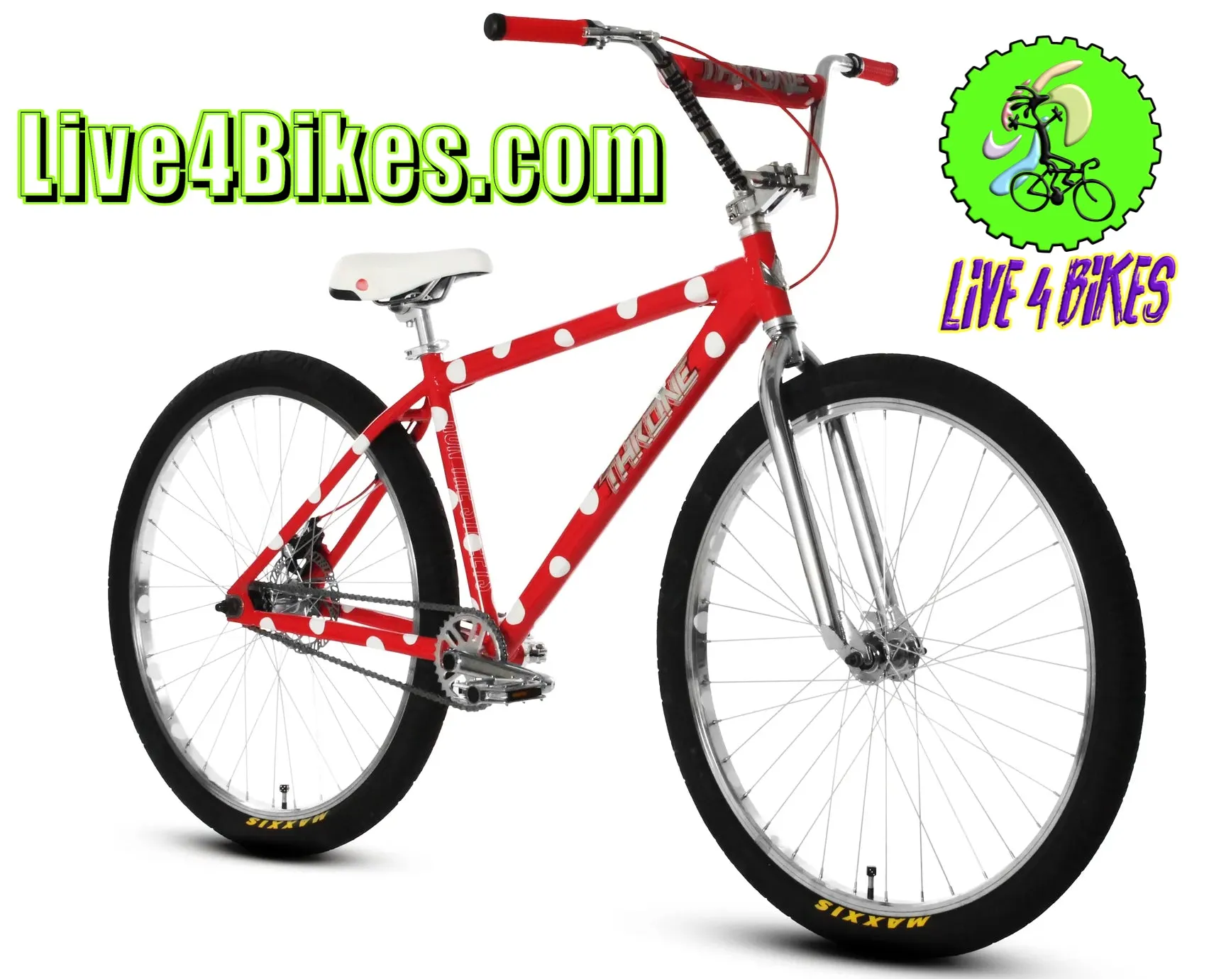 Throne Goon - Polk A Berry BIke 29 BMX bicycle   - Live 4 Bikes