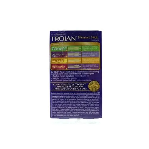 Trojan Pleasure Pack - 12 Pack