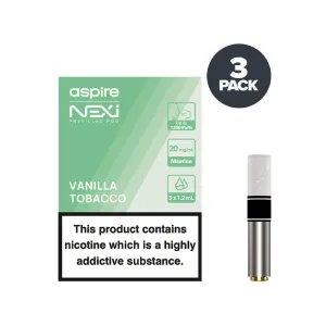 Vanilla Tobacco Aspire Nexi One Pre-filled Pods