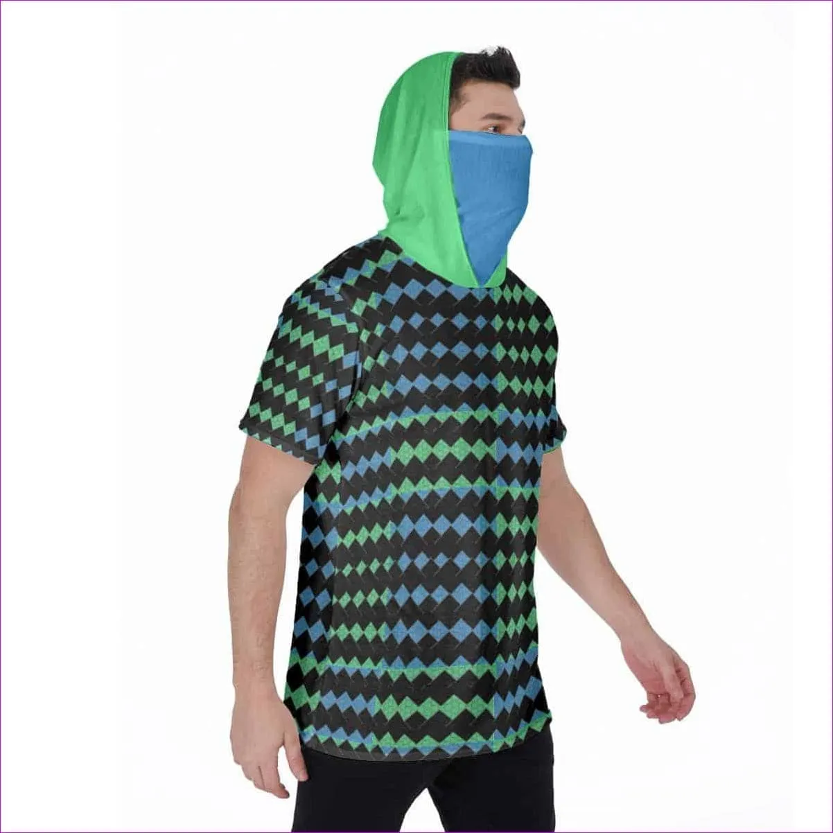 Vitral Men's T-Shirt With Mask