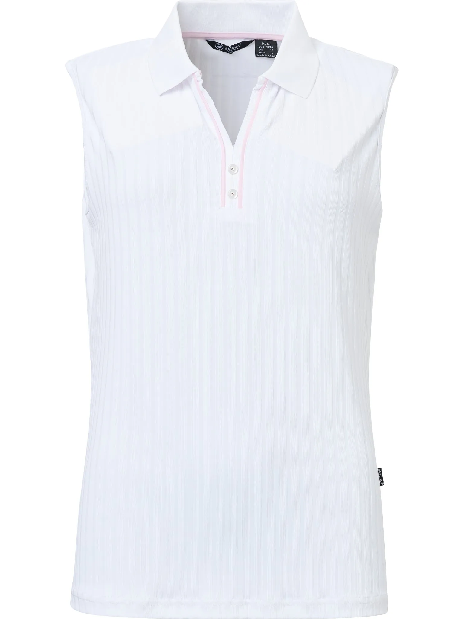 Women Pebble sleeveless Polo